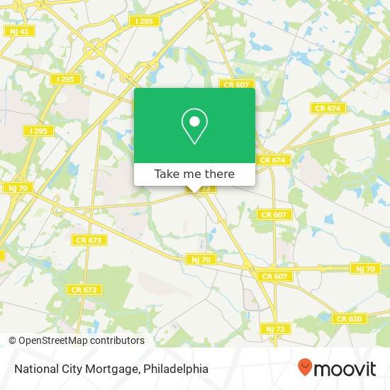 Mapa de National City Mortgage