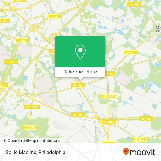 Sallie Mae Inc map