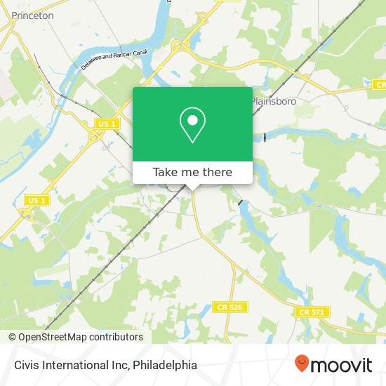 Mapa de Civis International Inc