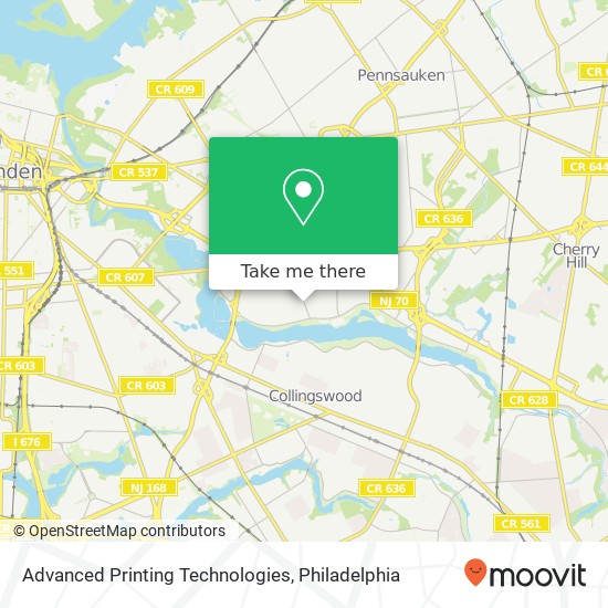 Mapa de Advanced Printing Technologies