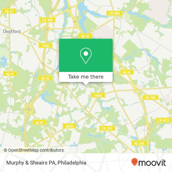 Mapa de Murphy & Sheairs PA