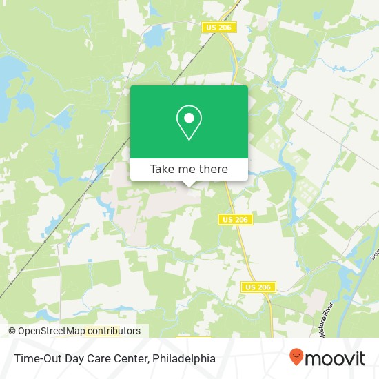 Time-Out Day Care Center map
