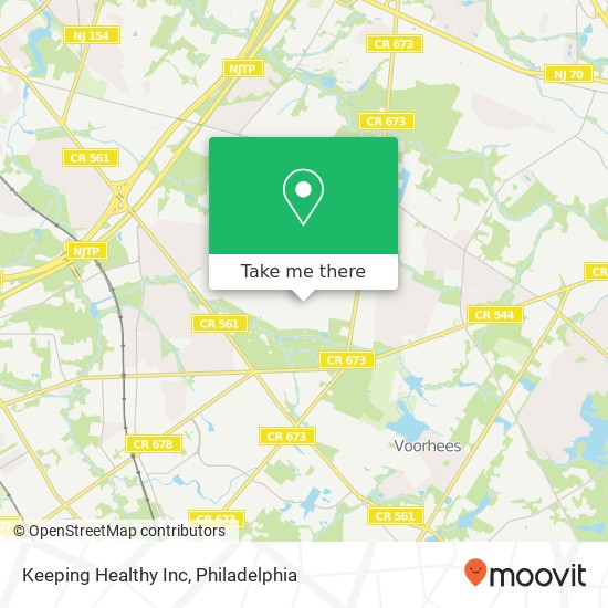 Mapa de Keeping Healthy Inc