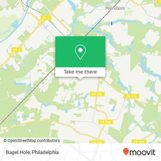 Mapa de Bagel Hole