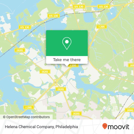 Mapa de Helena Chemical Company