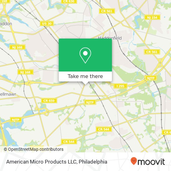 Mapa de American Micro Products LLC