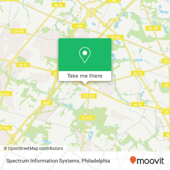 Spectrum Information Systems map