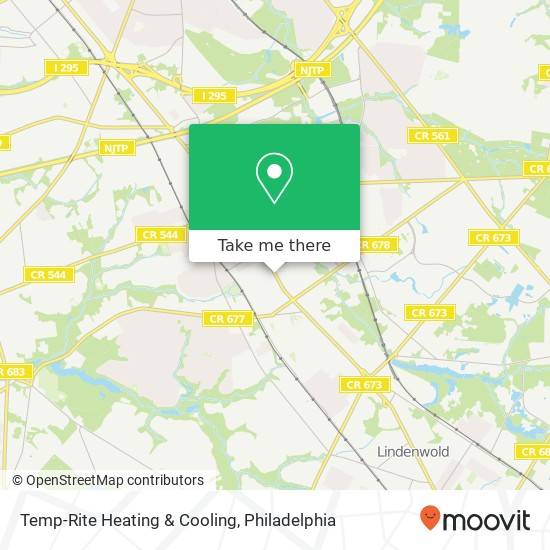 Mapa de Temp-Rite Heating & Cooling
