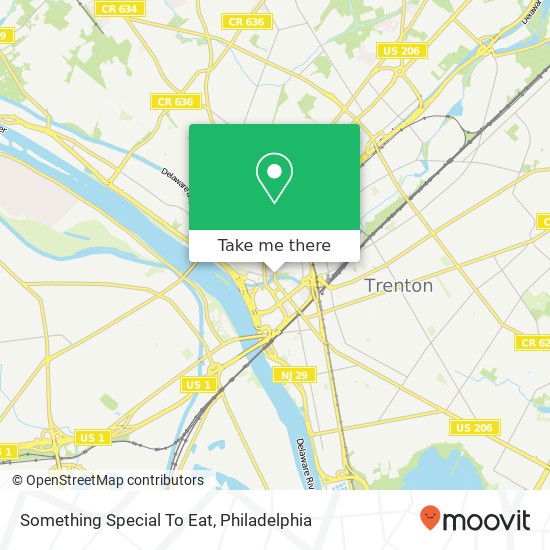 Something Special To Eat map