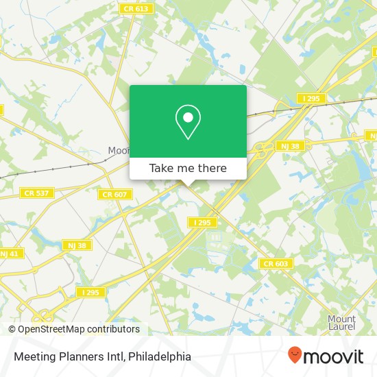 Mapa de Meeting Planners Intl