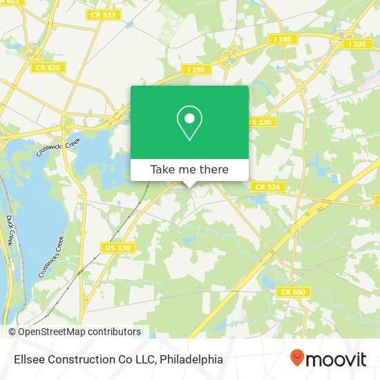 Mapa de Ellsee Construction Co LLC