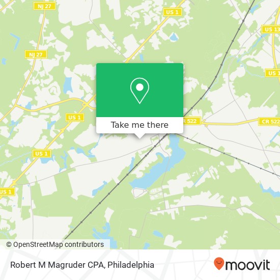 Mapa de Robert M Magruder CPA