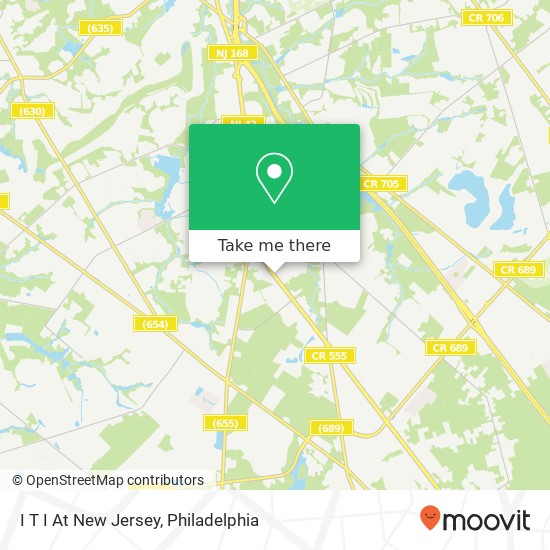 Mapa de I T I At New Jersey