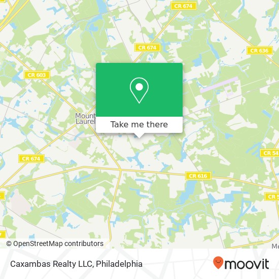 Mapa de Caxambas Realty LLC