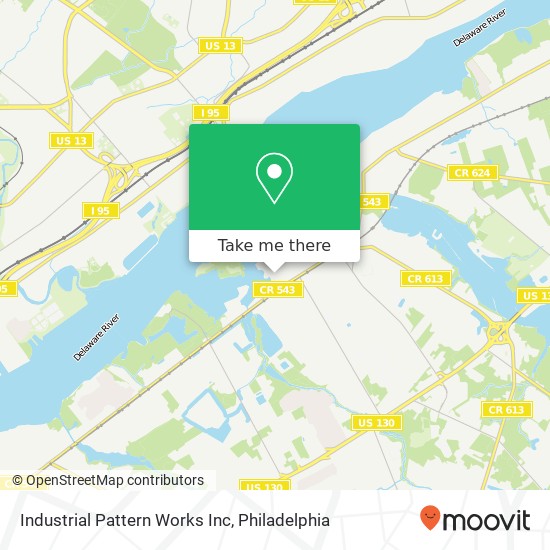 Industrial Pattern Works Inc map