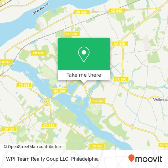 WPI Team Realty Goup LLC map