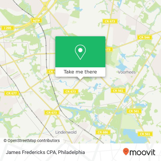 James Fredericks CPA map