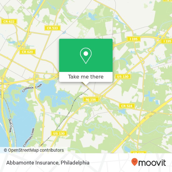 Abbamonte Insurance map