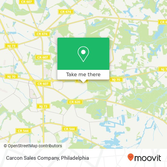 Mapa de Carcon Sales Company