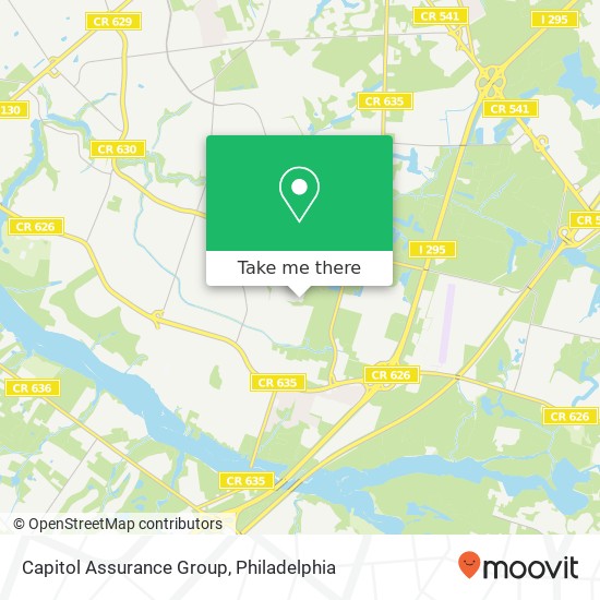 Mapa de Capitol Assurance Group