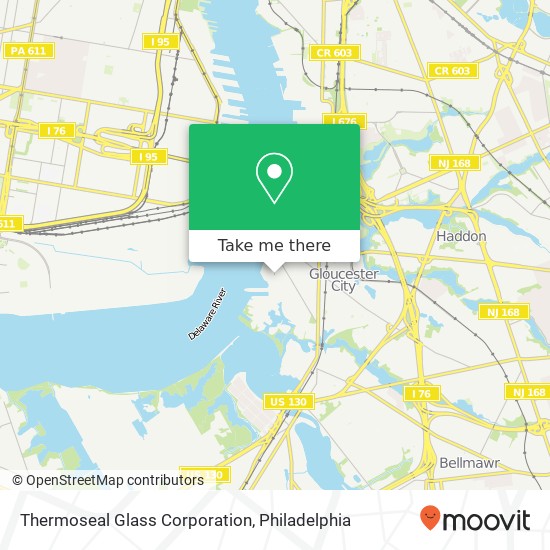 Thermoseal Glass Corporation map