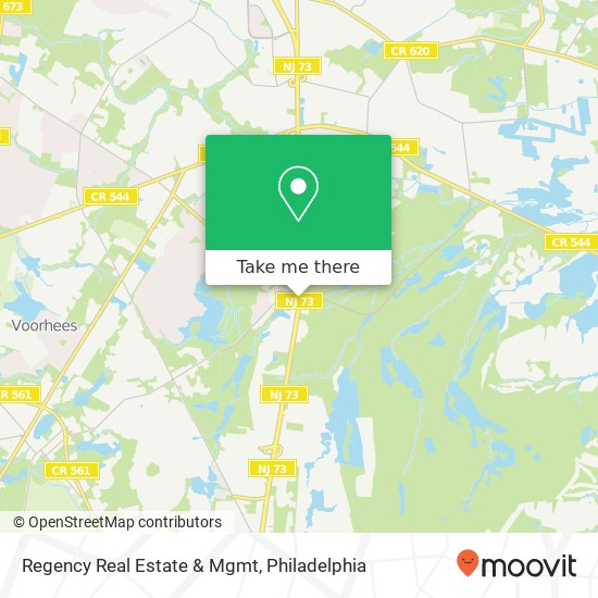 Regency Real Estate & Mgmt map