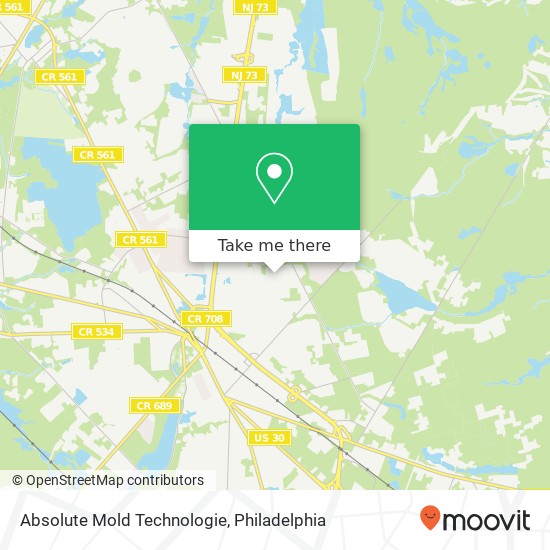 Mapa de Absolute Mold Technologie