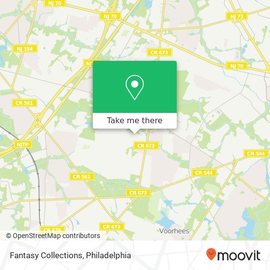 Fantasy Collections map