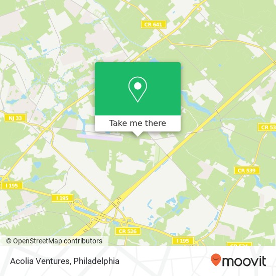 Mapa de Acolia Ventures