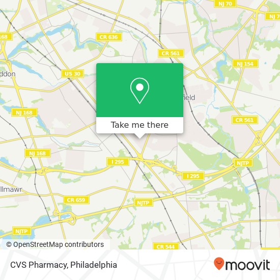 Mapa de CVS Pharmacy