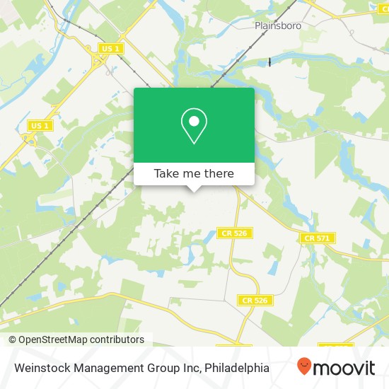 Weinstock Management Group Inc map