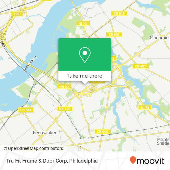 Tru-Fit Frame & Door Corp map
