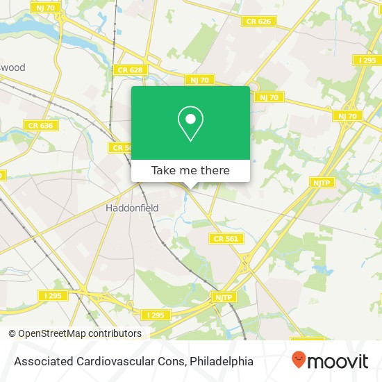 Associated Cardiovascular Cons map