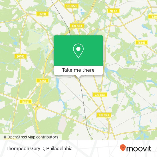 Thompson Gary D map