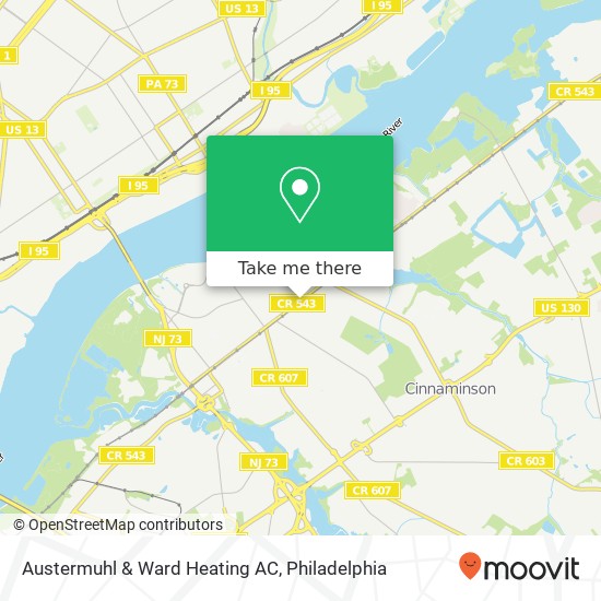 Mapa de Austermuhl & Ward Heating AC