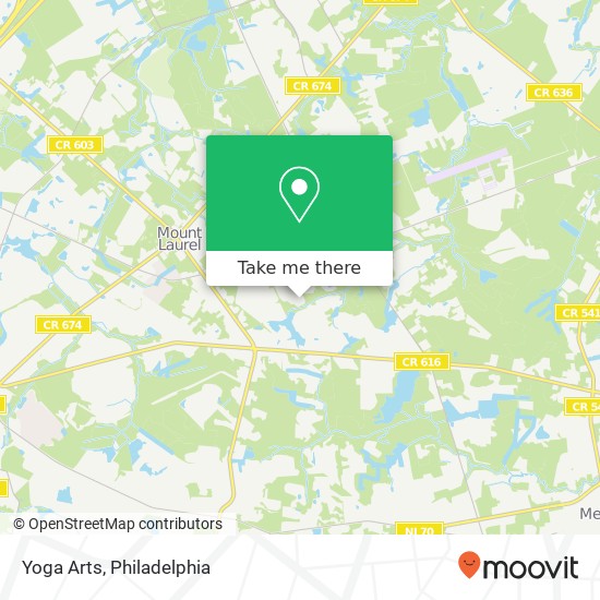 Mapa de Yoga Arts