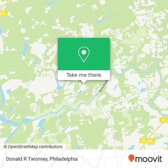 Donald R Twomey map