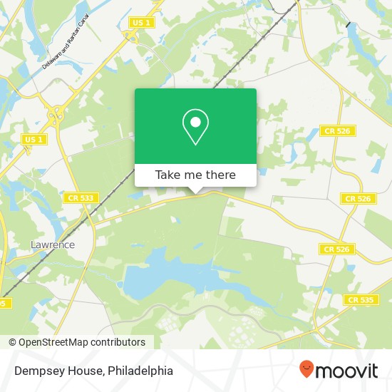 Mapa de Dempsey House