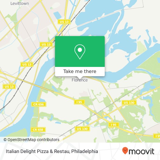 Mapa de Italian Delight Pizza & Restau