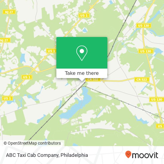 Mapa de ABC Taxi Cab Company