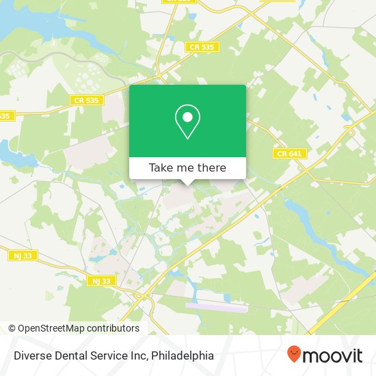 Mapa de Diverse Dental Service Inc