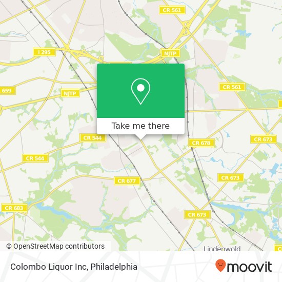 Mapa de Colombo Liquor Inc