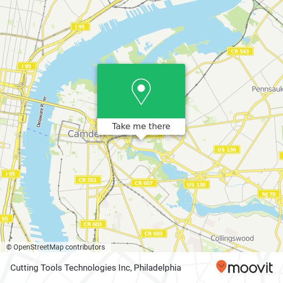 Mapa de Cutting Tools Technologies Inc