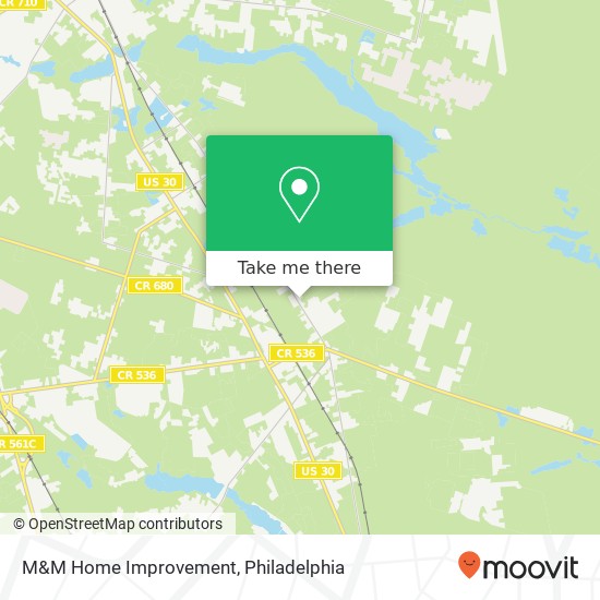 M&M Home Improvement map