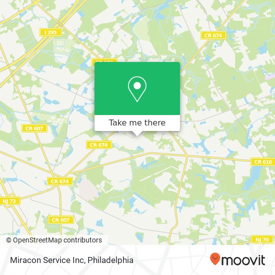 Miracon Service Inc map