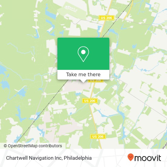 Chartwell Navigation Inc map