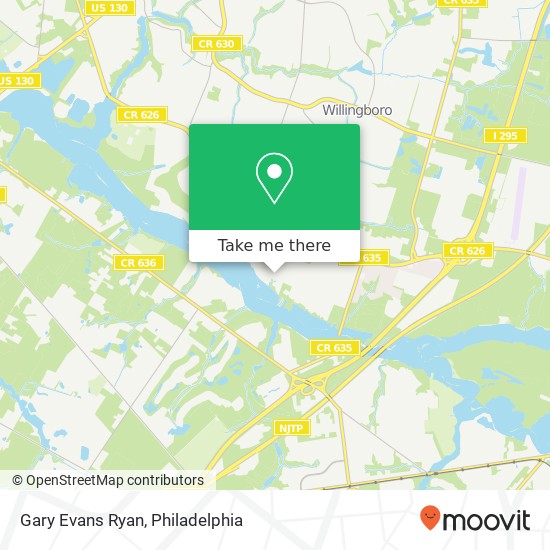 Gary Evans Ryan map