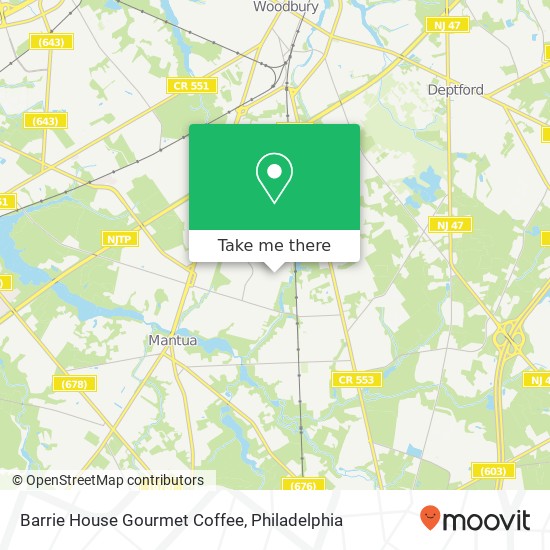 Mapa de Barrie House Gourmet Coffee