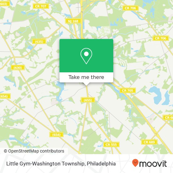 Mapa de Little Gym-Washington Township