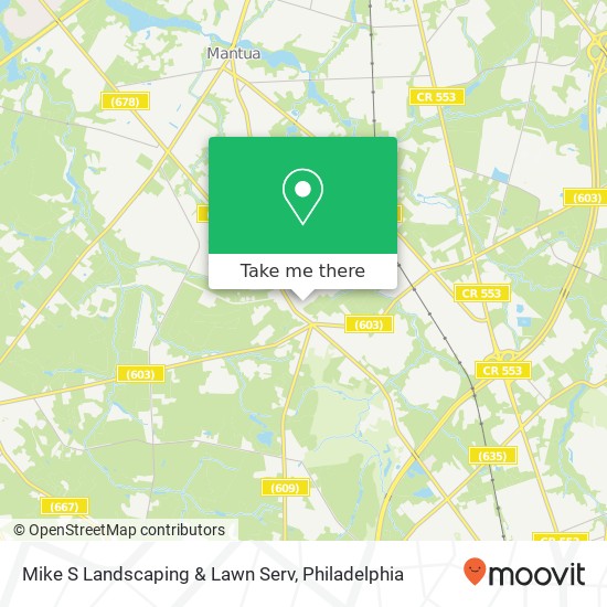 Mike S Landscaping & Lawn Serv map